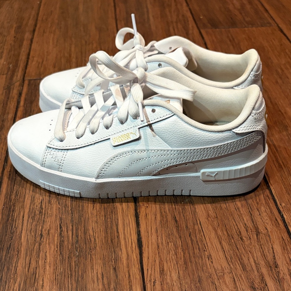 Puma Jada Renew Classic White Sneakers - Picture 2 of 4